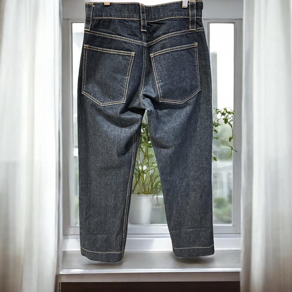 FRAME Oversized Detail Denim Pant‎ Jeans Cuffed 26 - Picture 8 of 16